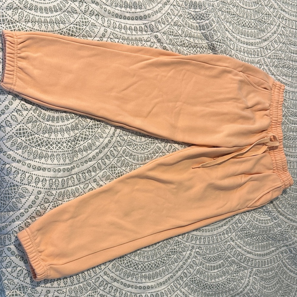 Peach Jogger Pants